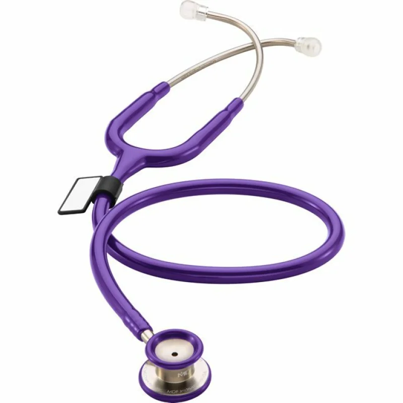MDF MD One 777 stetoskop pre internú medicínu, fialový