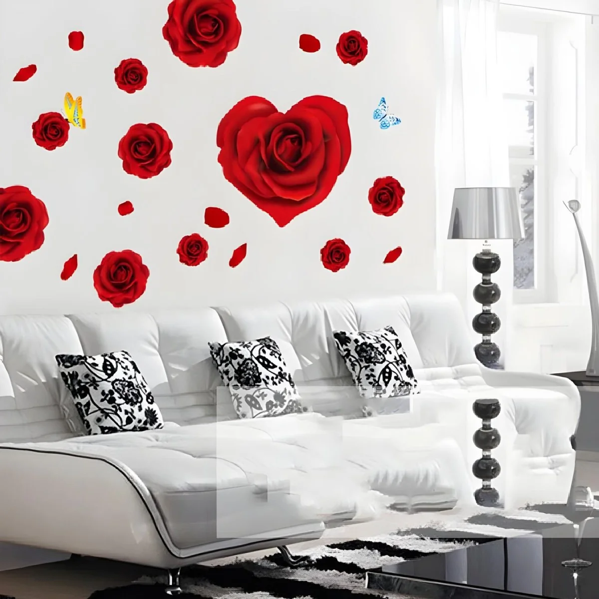 Samolepka na stenu/Tapeta Roses