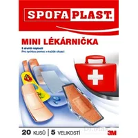 SPOFAPLAST 3M 602 20KS MINI LEKARNICKA 5VELKOSTI