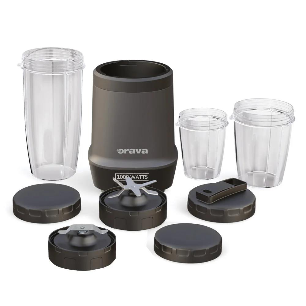 Smoothie mixér s 3 nádobami