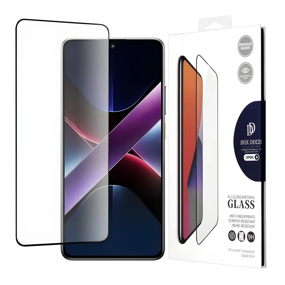10D Tvrdené sklo pre Xiaomi Redmi Turbo 4/Poco X7 Pro 1 x 10D sklo, čierna