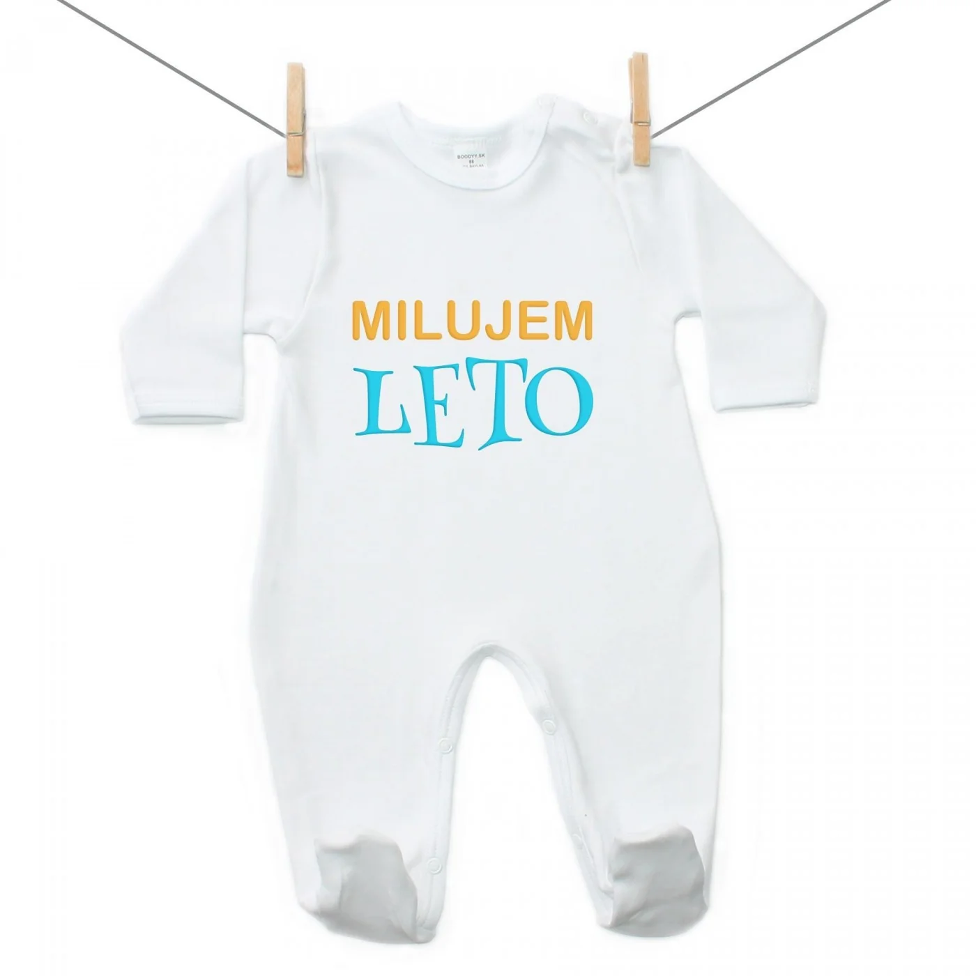 Boodyy Overal Milujem leto Veľkosť: 98