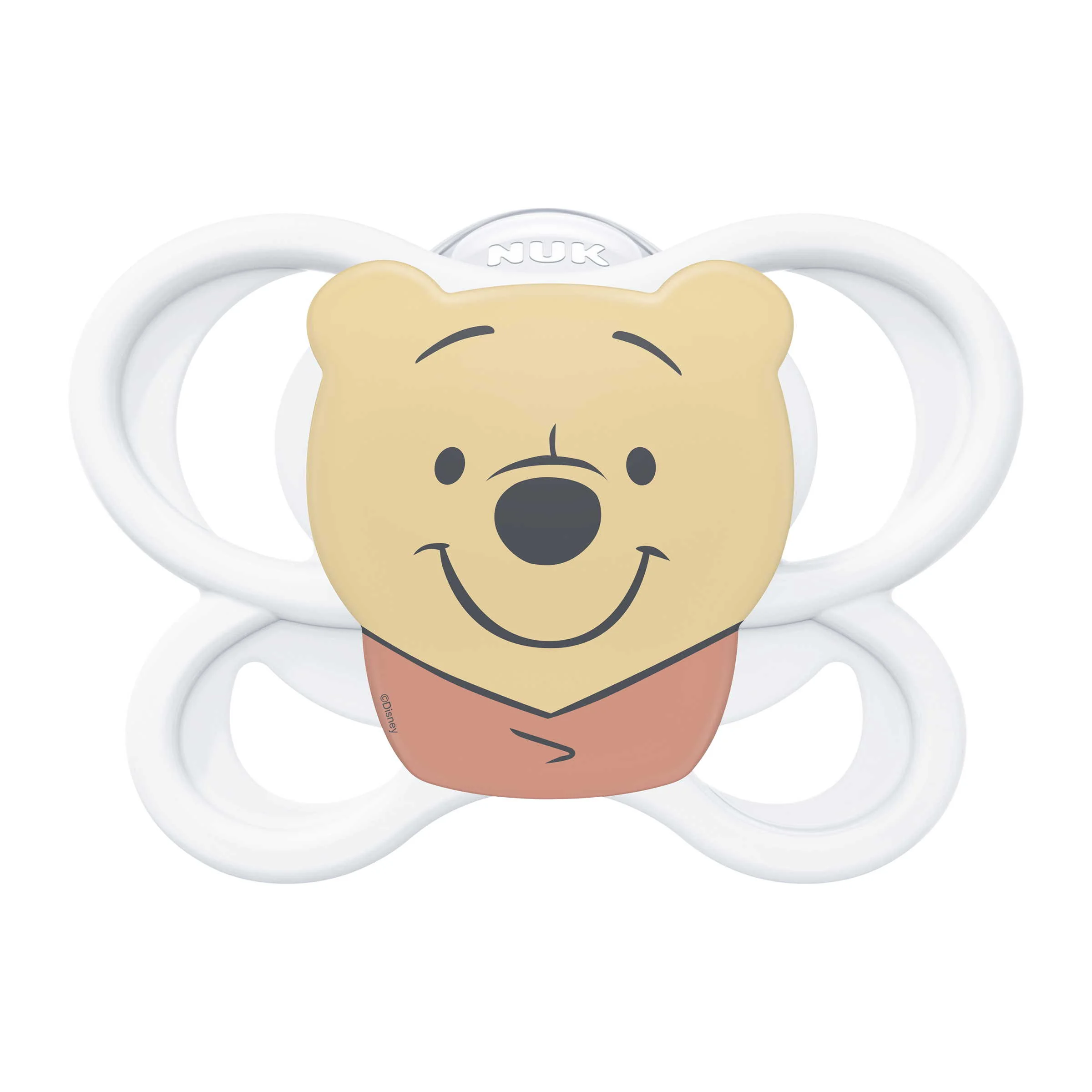 NUK cumlík Perfect Match AIR Macko WHITE 0-6m 1 ks