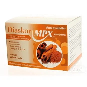 Diaskor MPX 1×60 ks, výživový doplnok