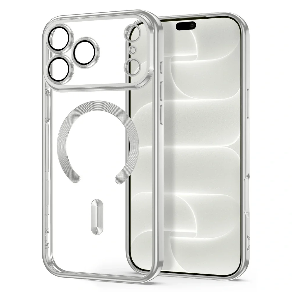 Tech-Protect MagFlex MagSafe kryt na iPhone 17 Pro Max / 18 Pro Max, strieborný