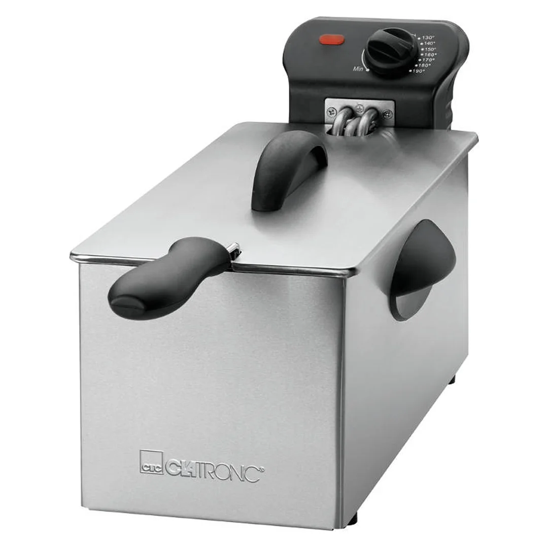 Clatronic FR 3586 nerezová fritéza 3 l, 2000 W