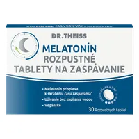 DR.THEISS Melatonín tablety na zaspávanie