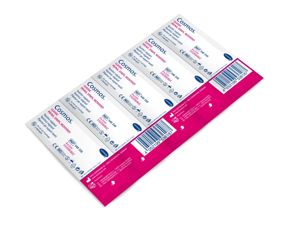 COSMOS STRIP 6X2CM 50X5KS 5 ks