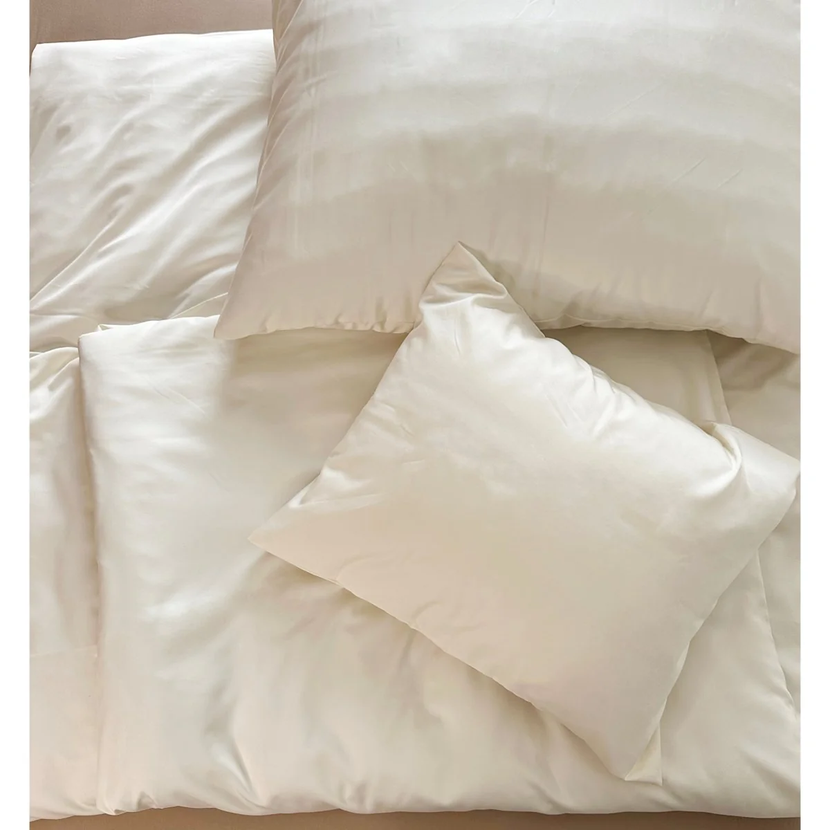 Obliečky Tencel Lyocell Iballa krémové rozmer: obliečka na vankúš 70 x 90 cm