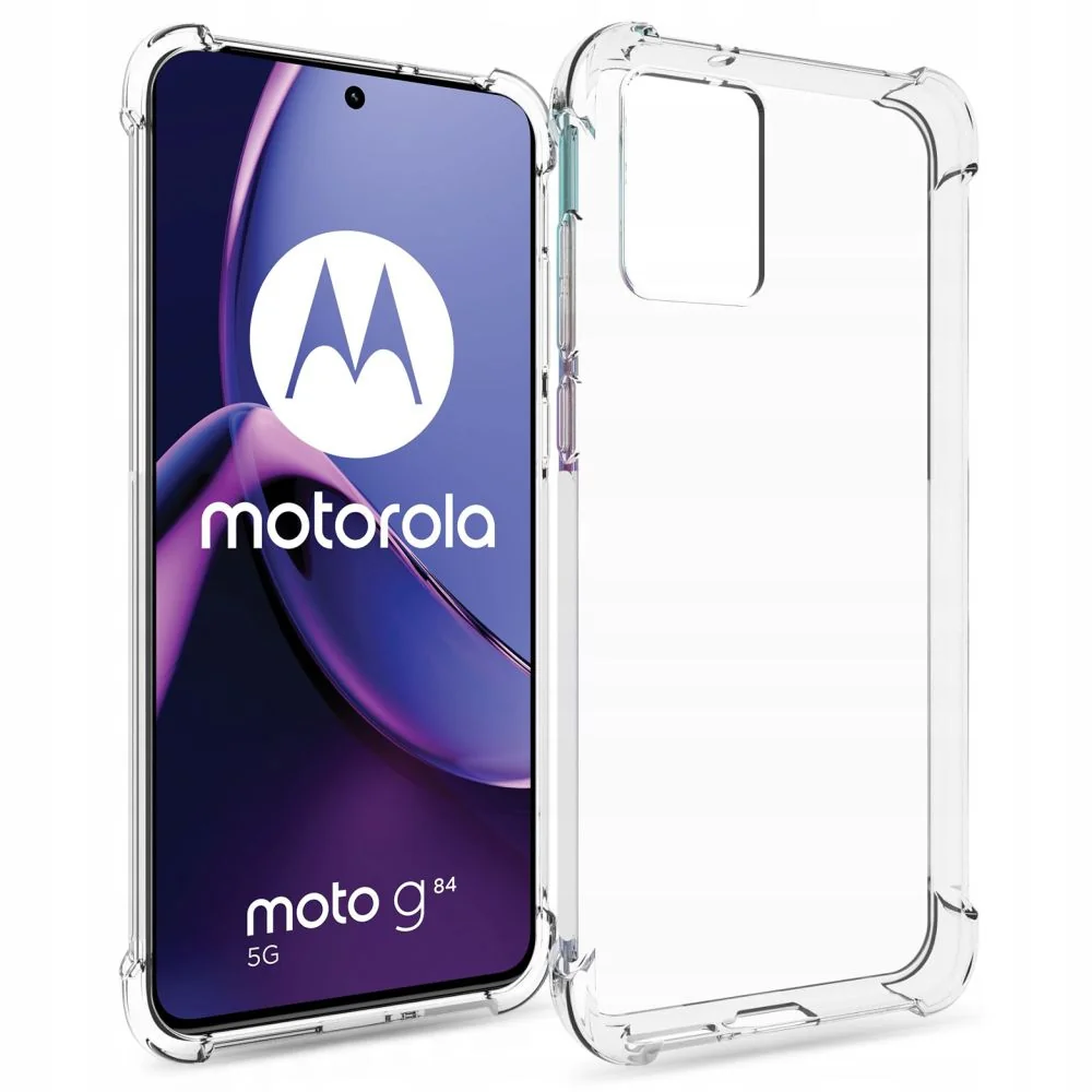 Tech-Protect FlexAir kryt na Motorola Moto G84 5G priesvitný