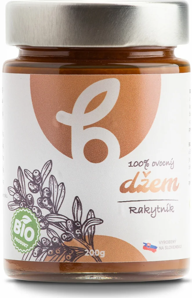BOBULE BIO RAKYTNIKOVY DZEM BOBULE PREMIUM 200G 1×200 g, ovocný džem
