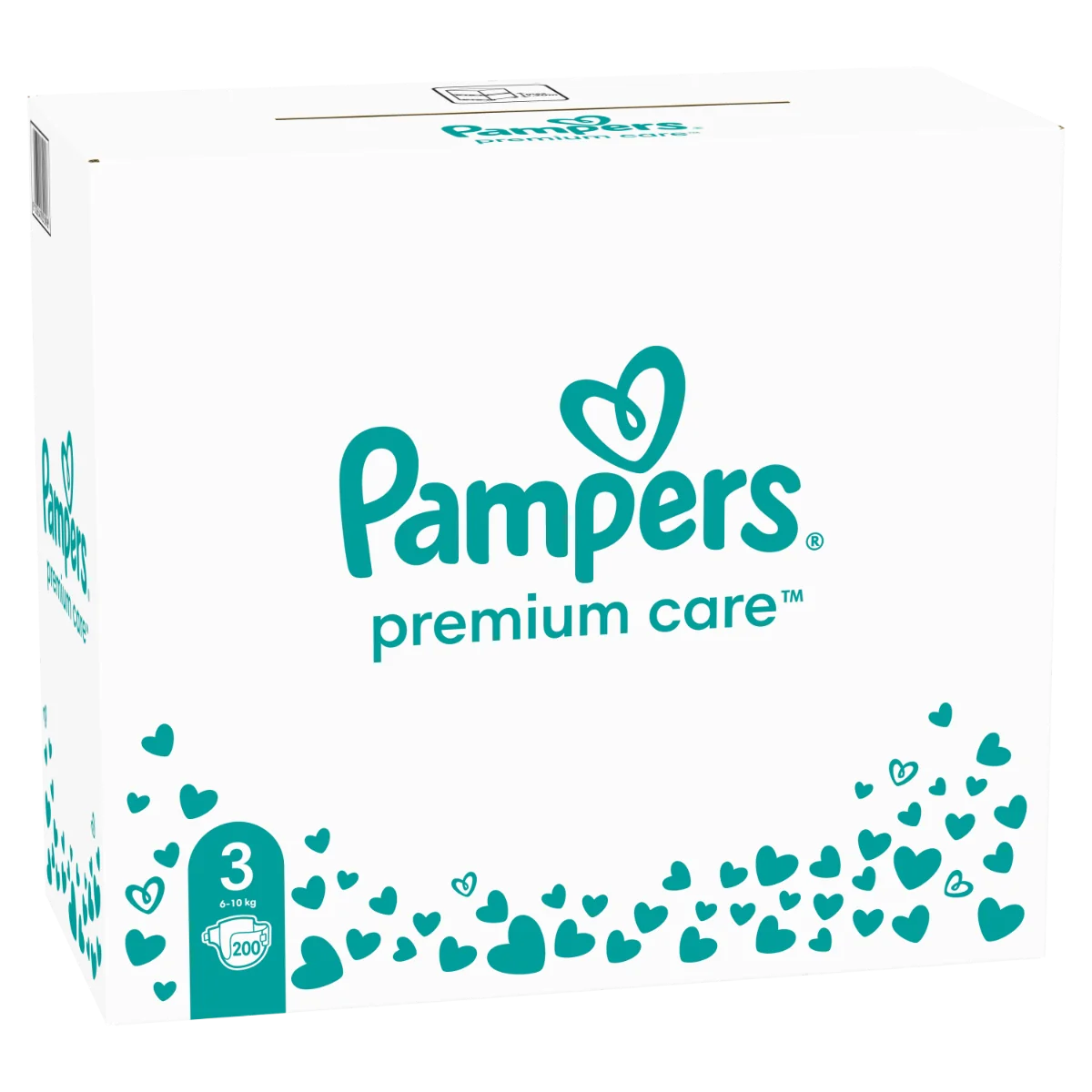Pampers Premium MBP S3 200ks (6-10kg) 1×200 ks, plienky