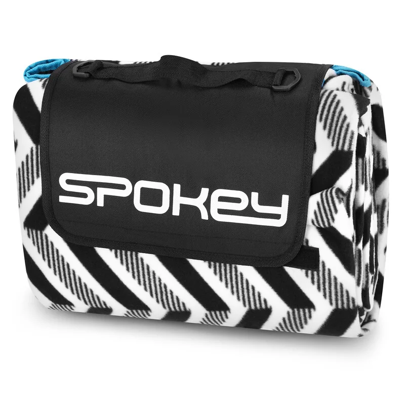 SPOKEY - PICNIC ZIGZAG Pikniková deka s popruhom 180 x 210 cm akryl