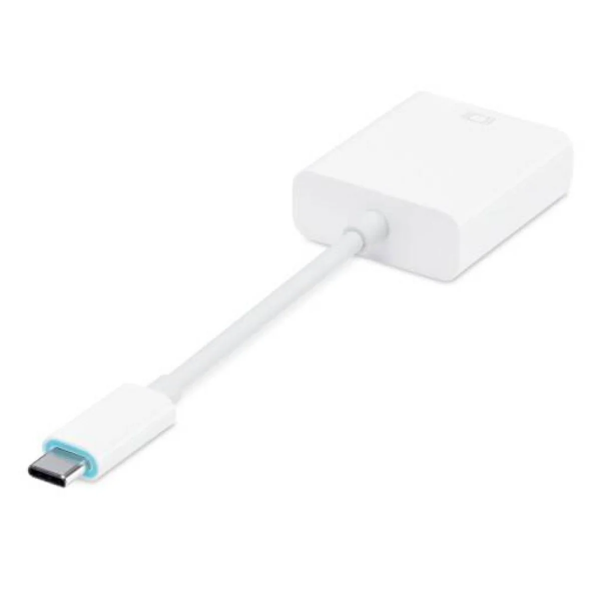 Adaptér USB-C na VGA - Biela 1 x Adaptér