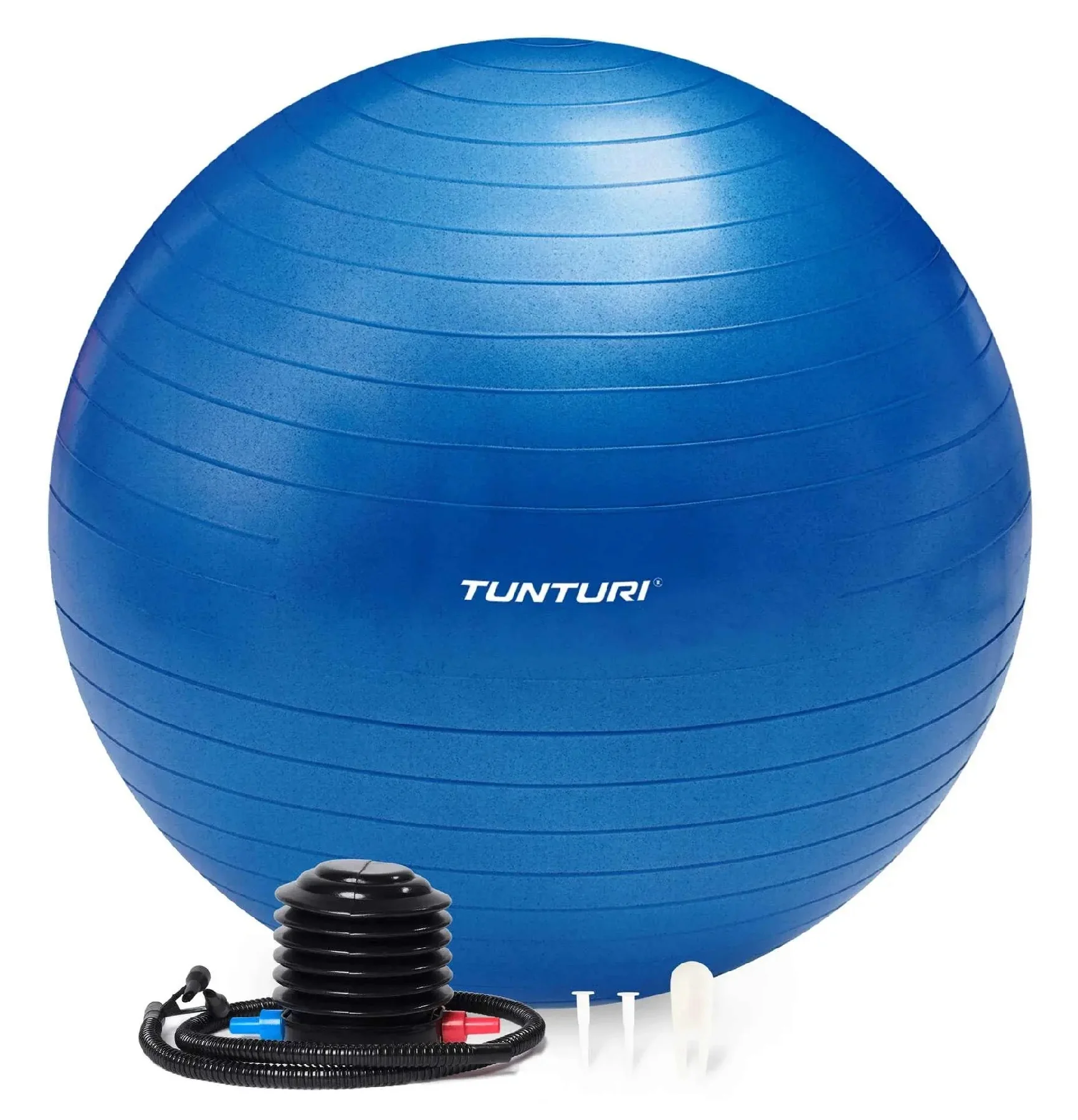 Gymnastický míč s pumpičkou zosilnený 65 cm modrý