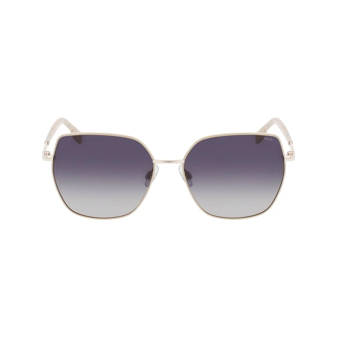 INVU IB12627B slnečné okuliare gold cappucino green