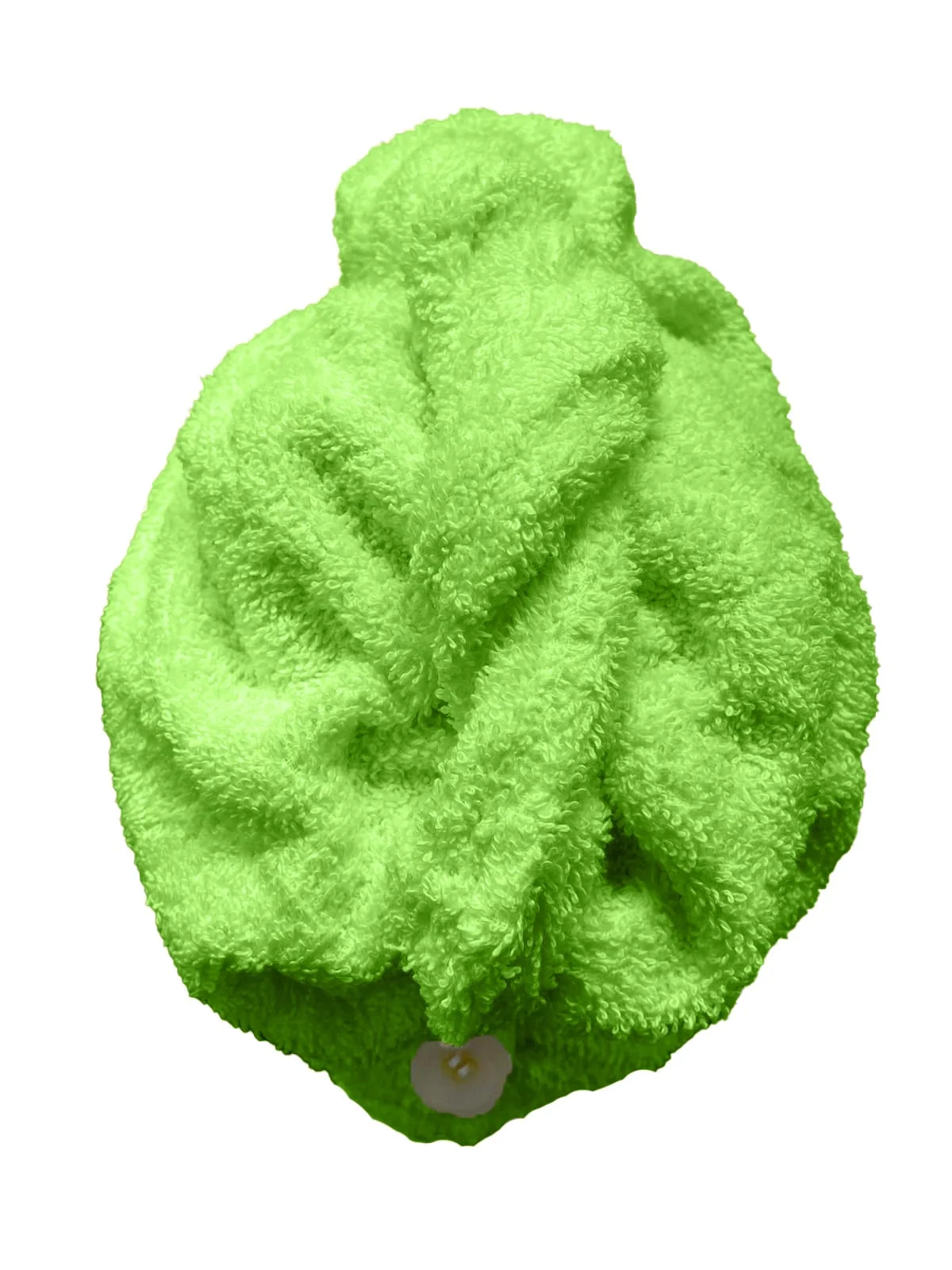 Rýchloschnúci froté turban na vlasy, pistáciový