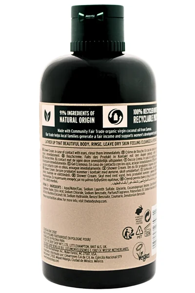 The Body Shop Sprchový krém Kokos 1×250 ml, sprchový krém