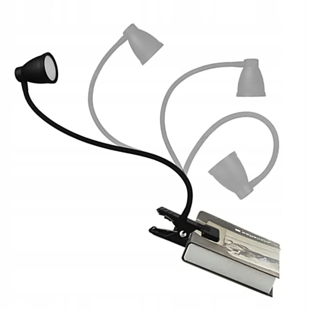 MG LDL-107 LED stolná lampa, čierna