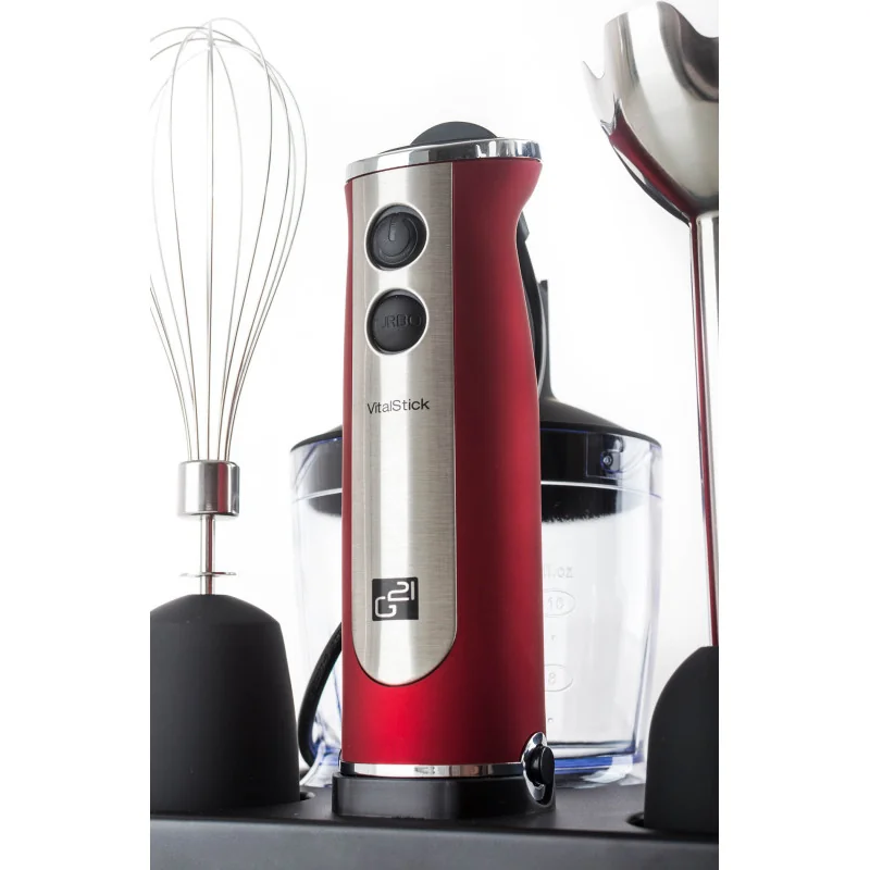 G21 Mixér VitalStick 800 W, Red/Black VitalStick 800 W, Red/Black G21-VT800RB