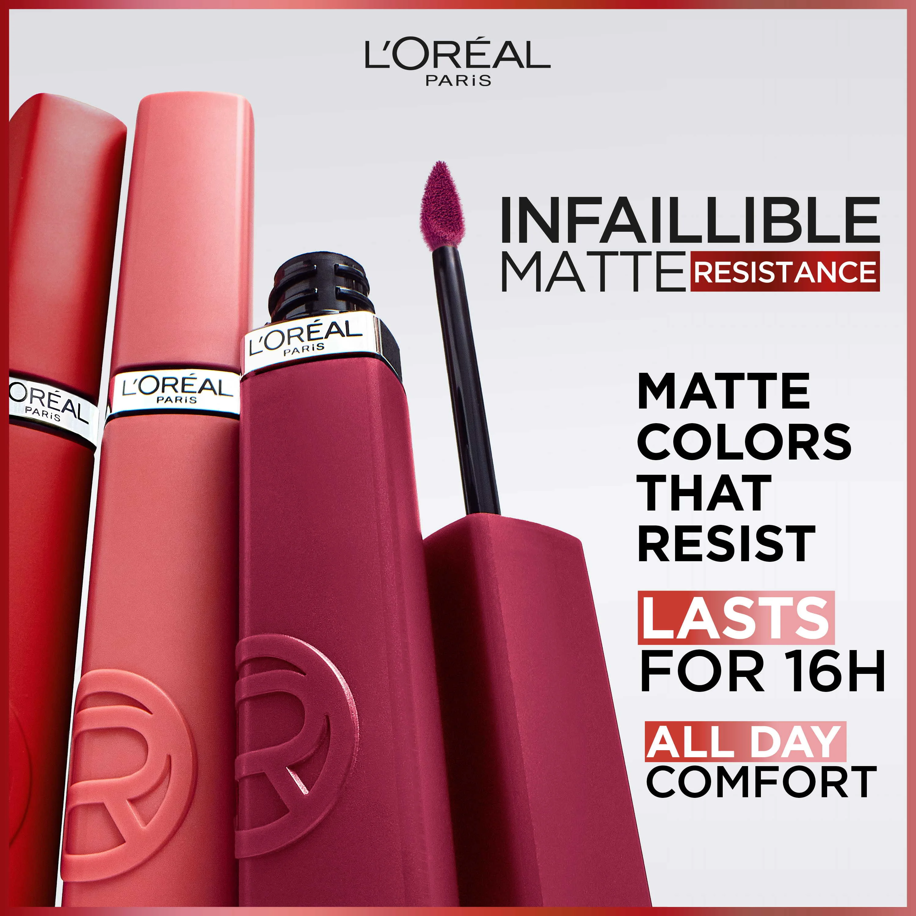 L’Oréal Paris Infaillible Matte Resistance 665 First Move rúž 1×5 ml, rúž