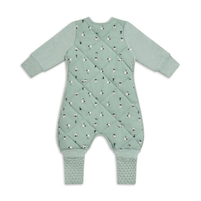 Love To Dream detské pyžamo 24–36 m olivové Fáza 3 2,5 TOG Merino 