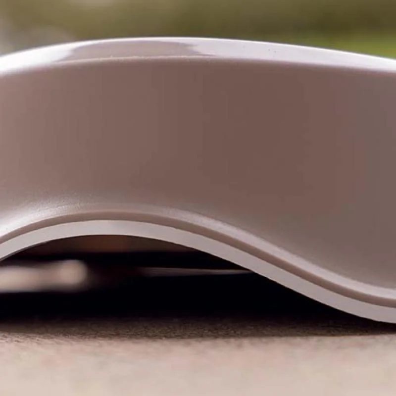 STEFANPLAST Chic protišmyková miska na pomalé jedenie 0,5l tmavo zelená