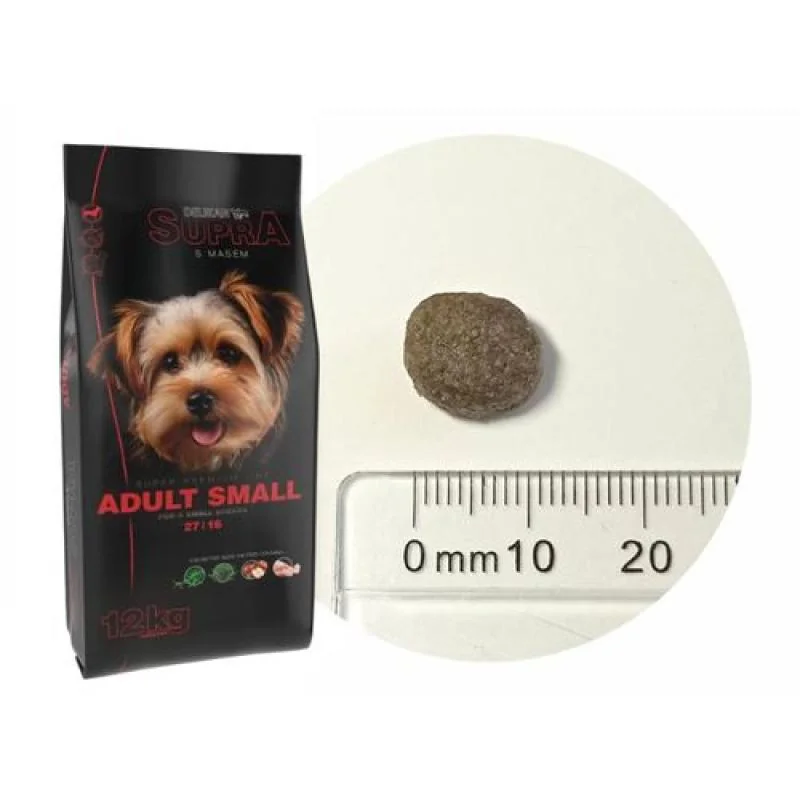 DELIKAN SUPRA Adult Small 12kg superprémiové krmivo s obsahom čerstvého mäsa pre dospelé psy malých plemien