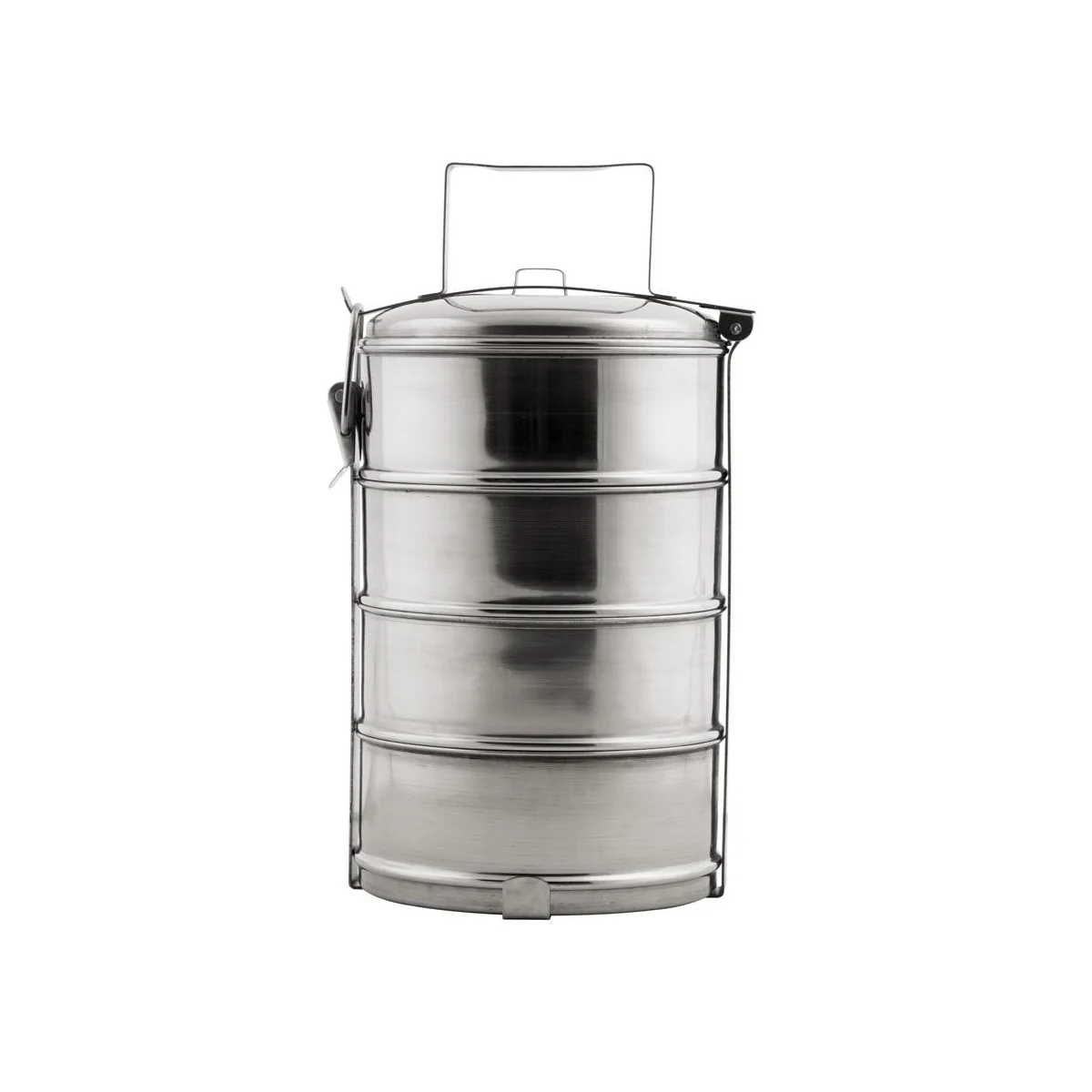 MagicHome obedár SS682, 1 ks Nerez, 4x1200 ml (4x1,2 l), 16,8x32,6 cm