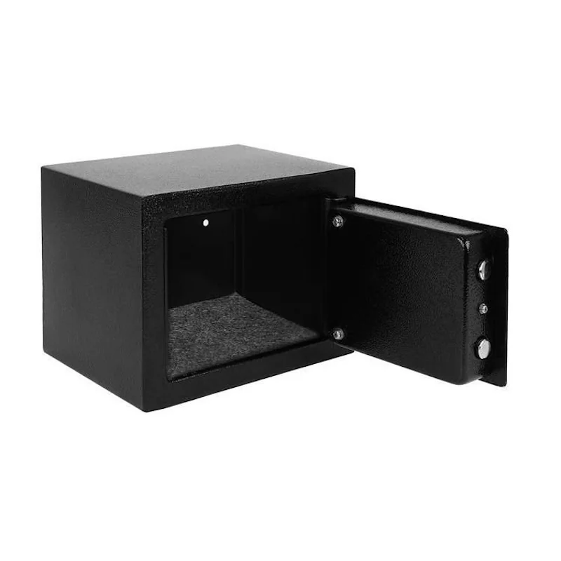 MG S8800 Trezor s mechanickým zámkom 23x17x17cm, čierny 