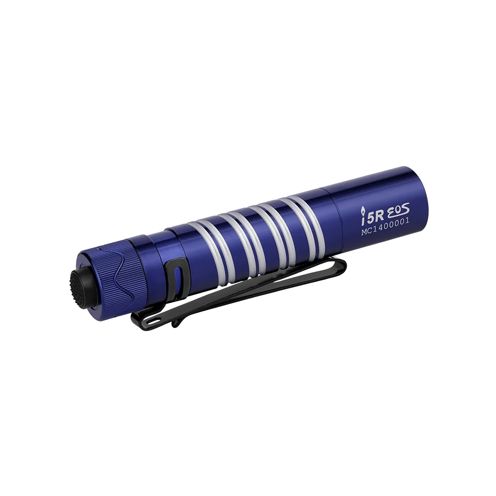 I5R EOS
(Regal blue) OLIGHT 2.4V 1420mAh 14500
(Compatible with standard AA alkaline