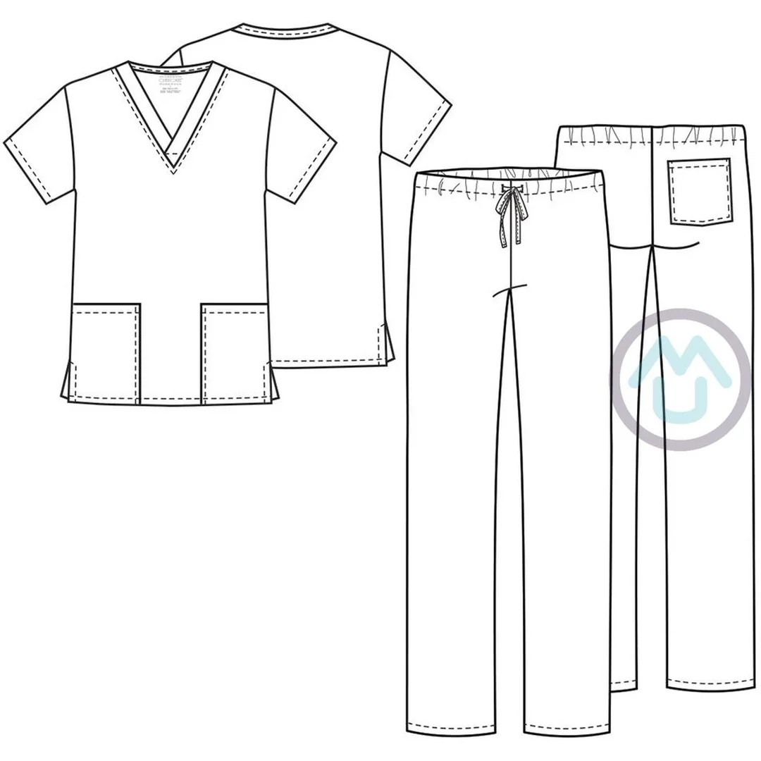 Unisex Cherokee MEDICAL SET - námornícka modrá M