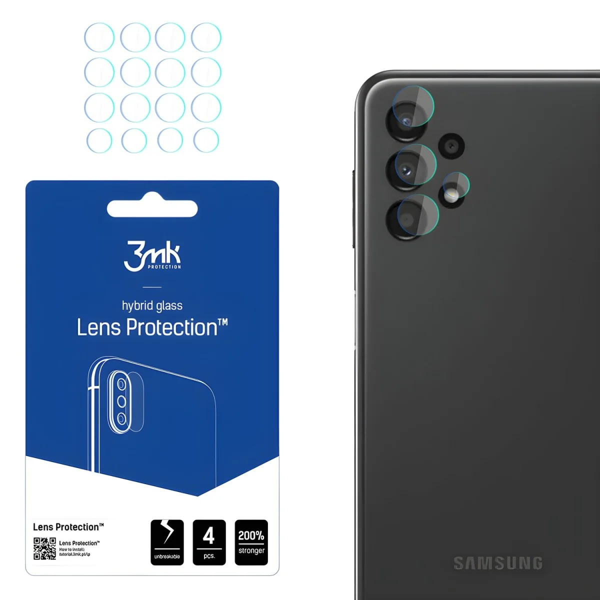 Sklo na kameru pre Samsung Galaxy A13 5G