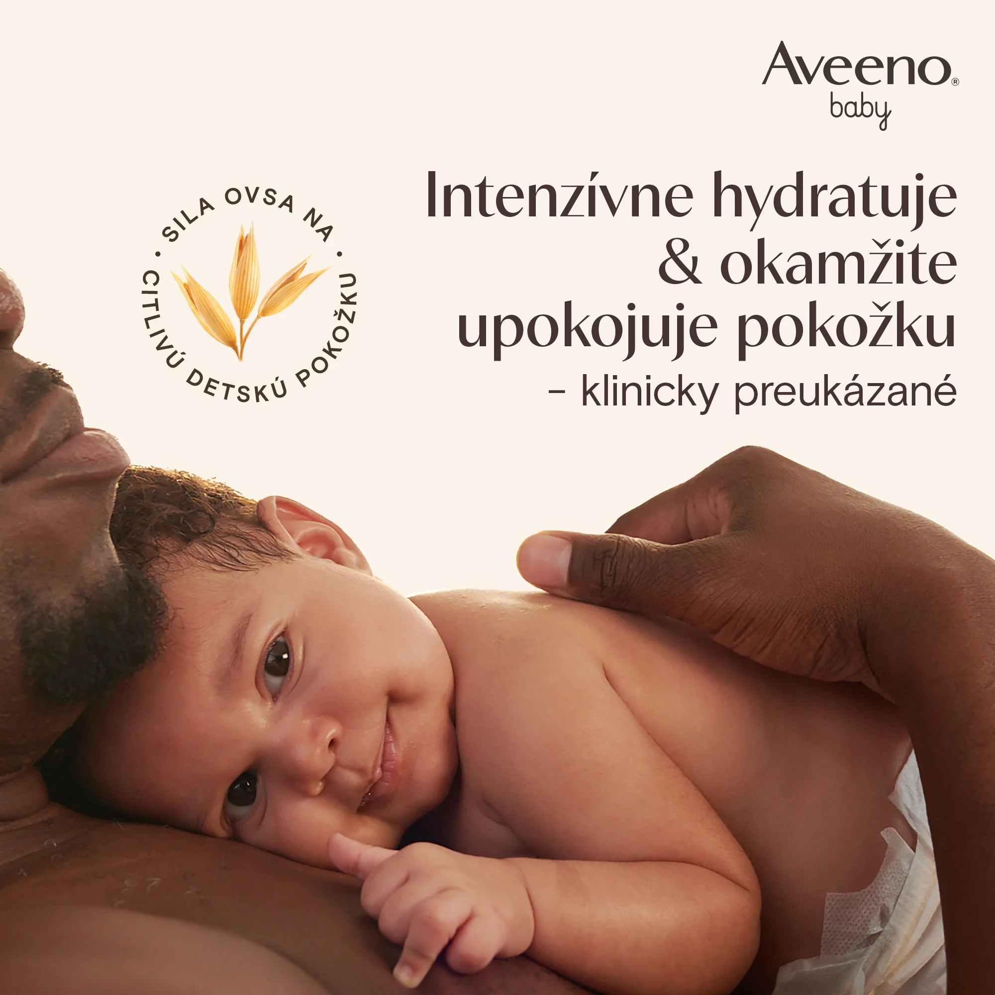 AVEENO® Baby Dermexa Emolienčný balzam na dobrú noc 75 ml