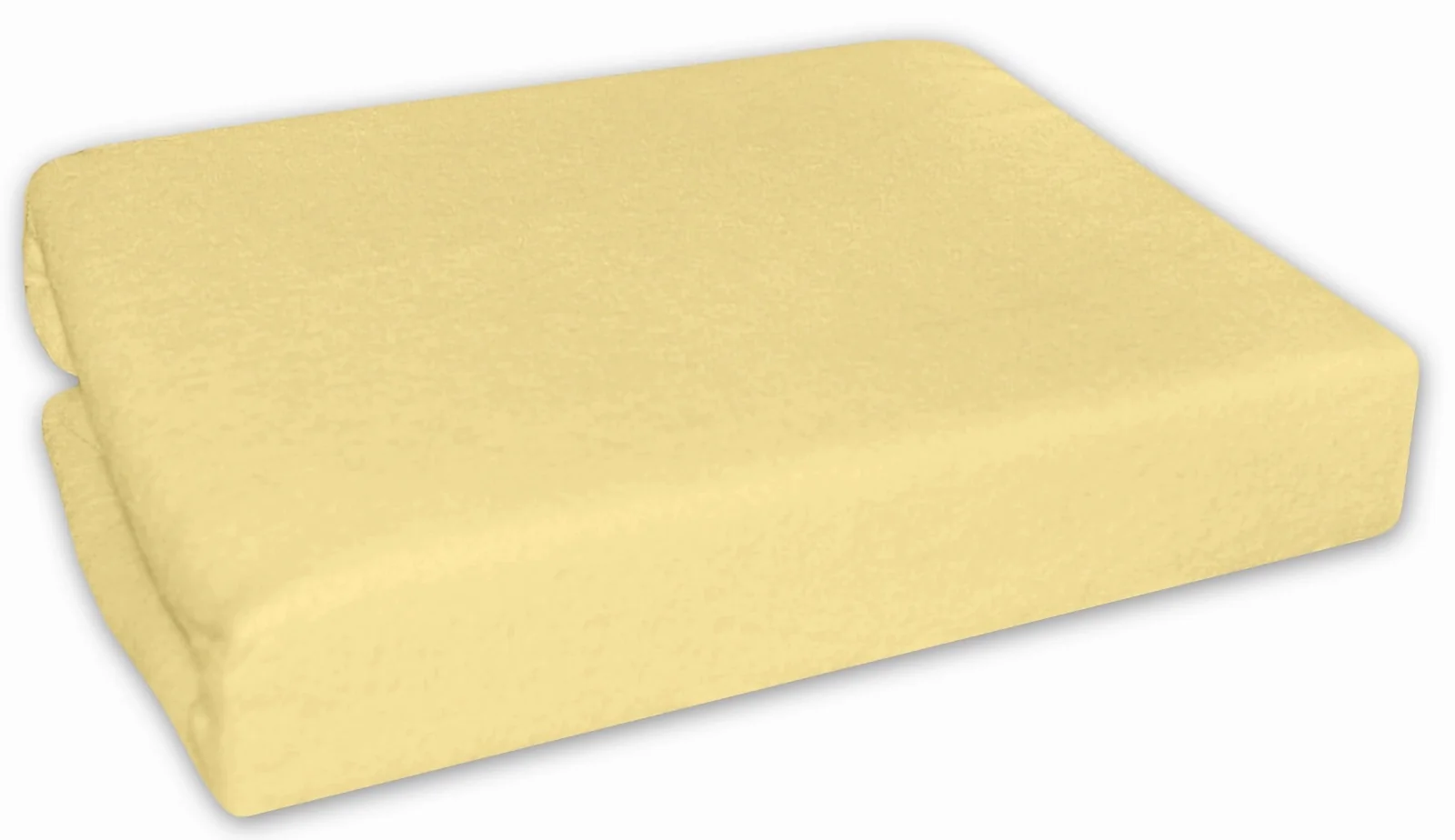 Nepremokavé prestieradlo 120x60cm,krémovo žlté