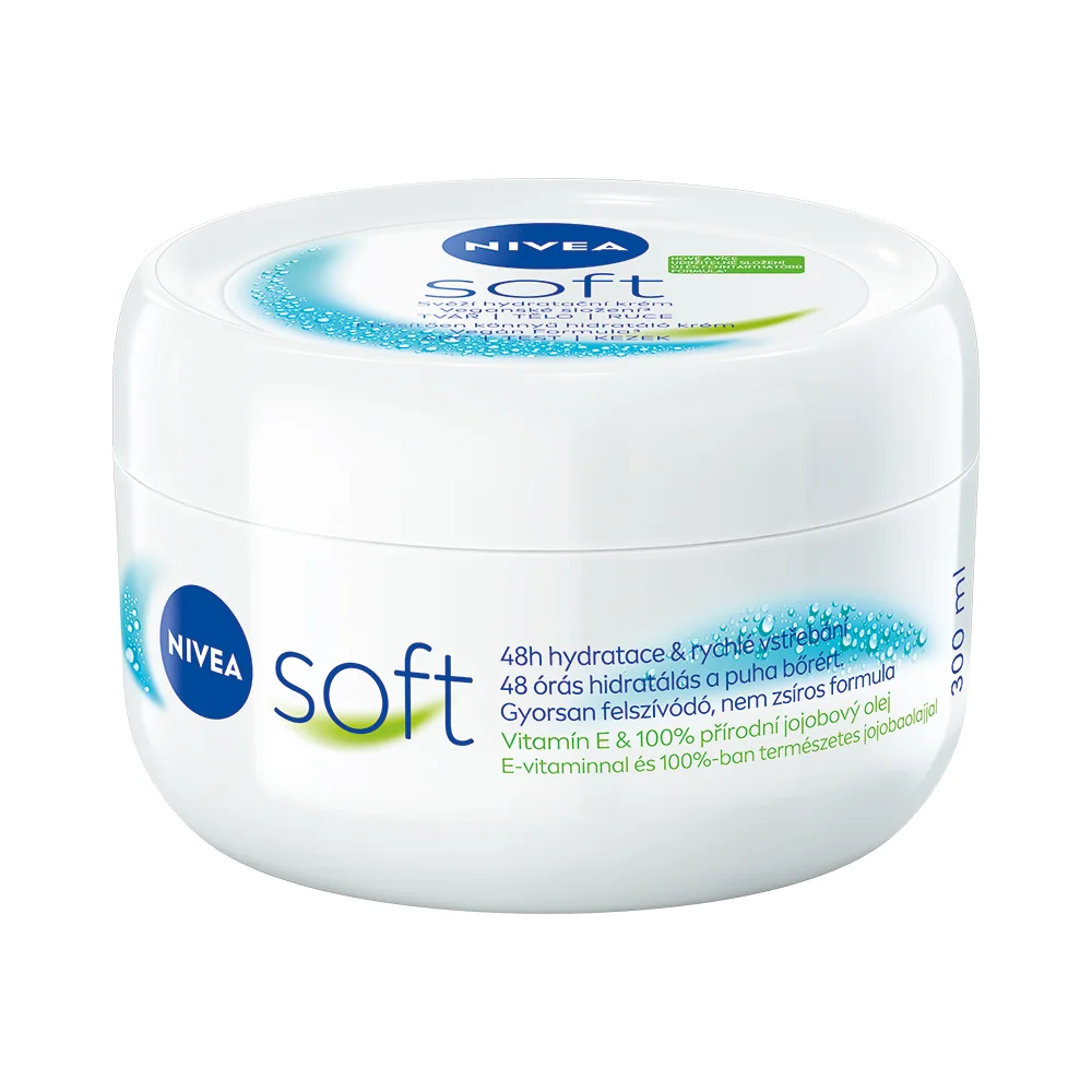 NIVEA Soft 1×300 ml, hydratačný krém