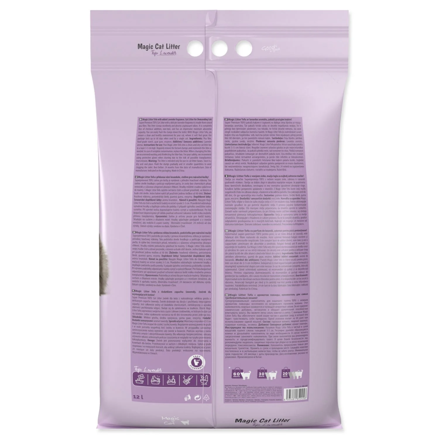 Stelivo Litter Tofu levandula 12l 12l