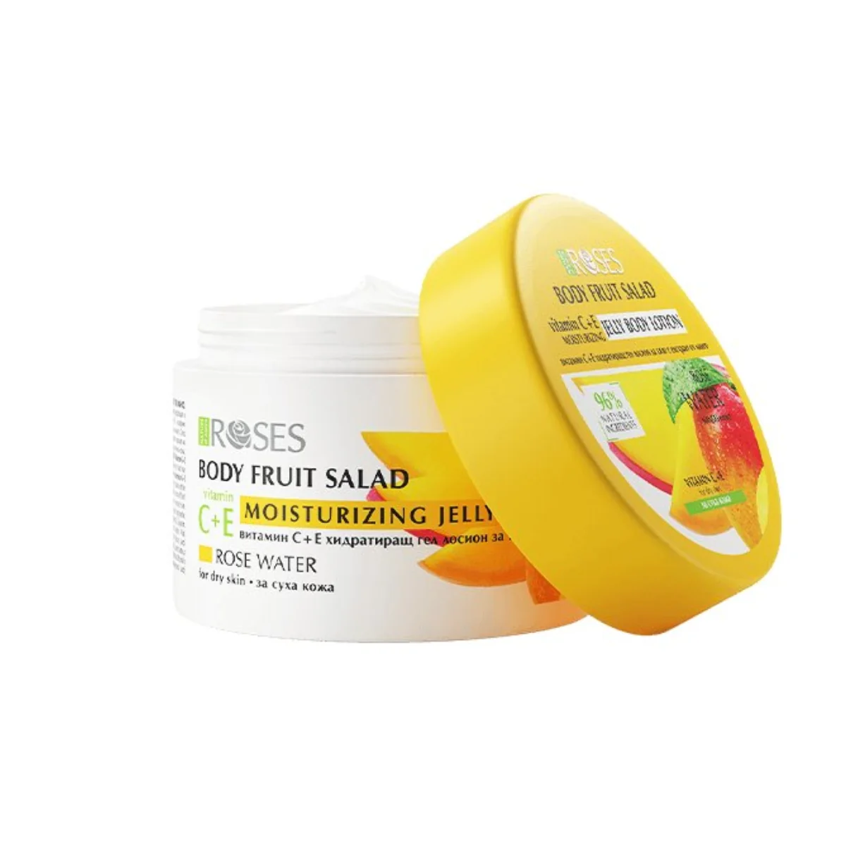 FRUIT SALAD – Vitamín C+E hydratačné gélové telové mlieko s mangom 200 ml - NATURE OF AGIVA