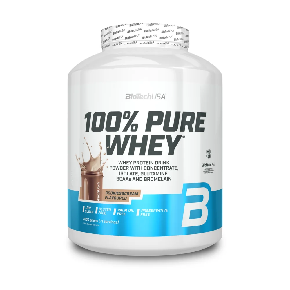 100% Pure Whey Cookies&Cream 2000 g