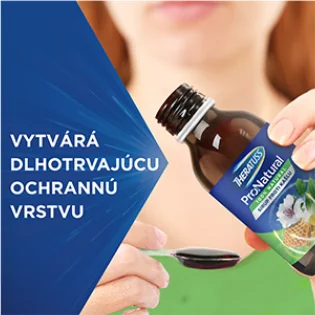 TheraTuss ProNatural sirup 1x128 g, prírodný sirup na suchý a vlhký kašeľ