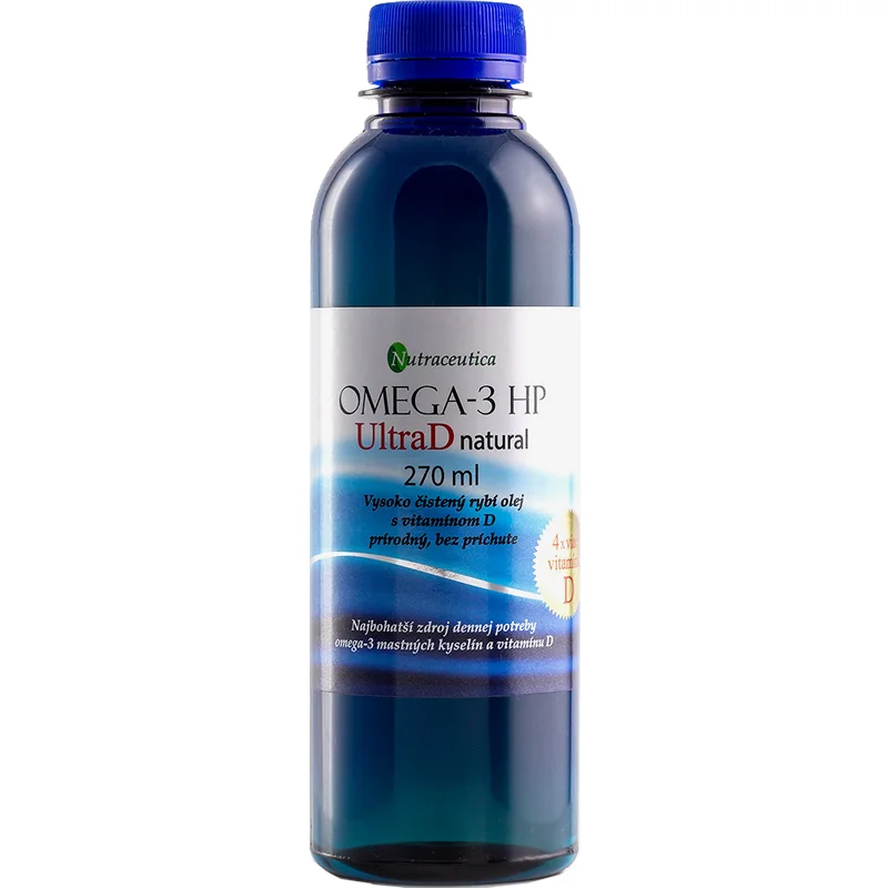 Rybí olej - Omega 3 HP + vitamín D Ultra 270ml