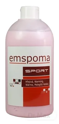 EMSPOMA Hrejivá - ružová "O" masážna emulzia