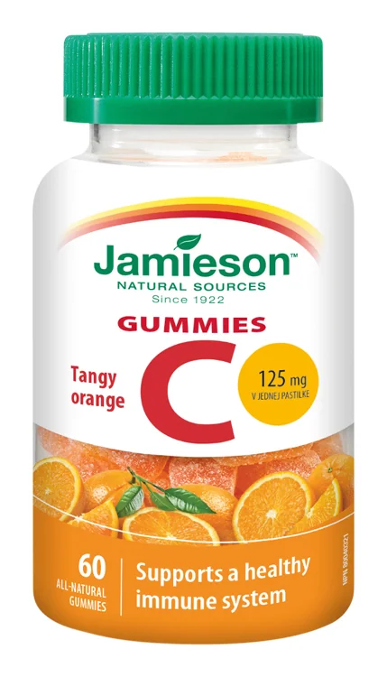 JAMIESON VITAMÍN C GUMMIES 1×60 ks, výživový doplnok