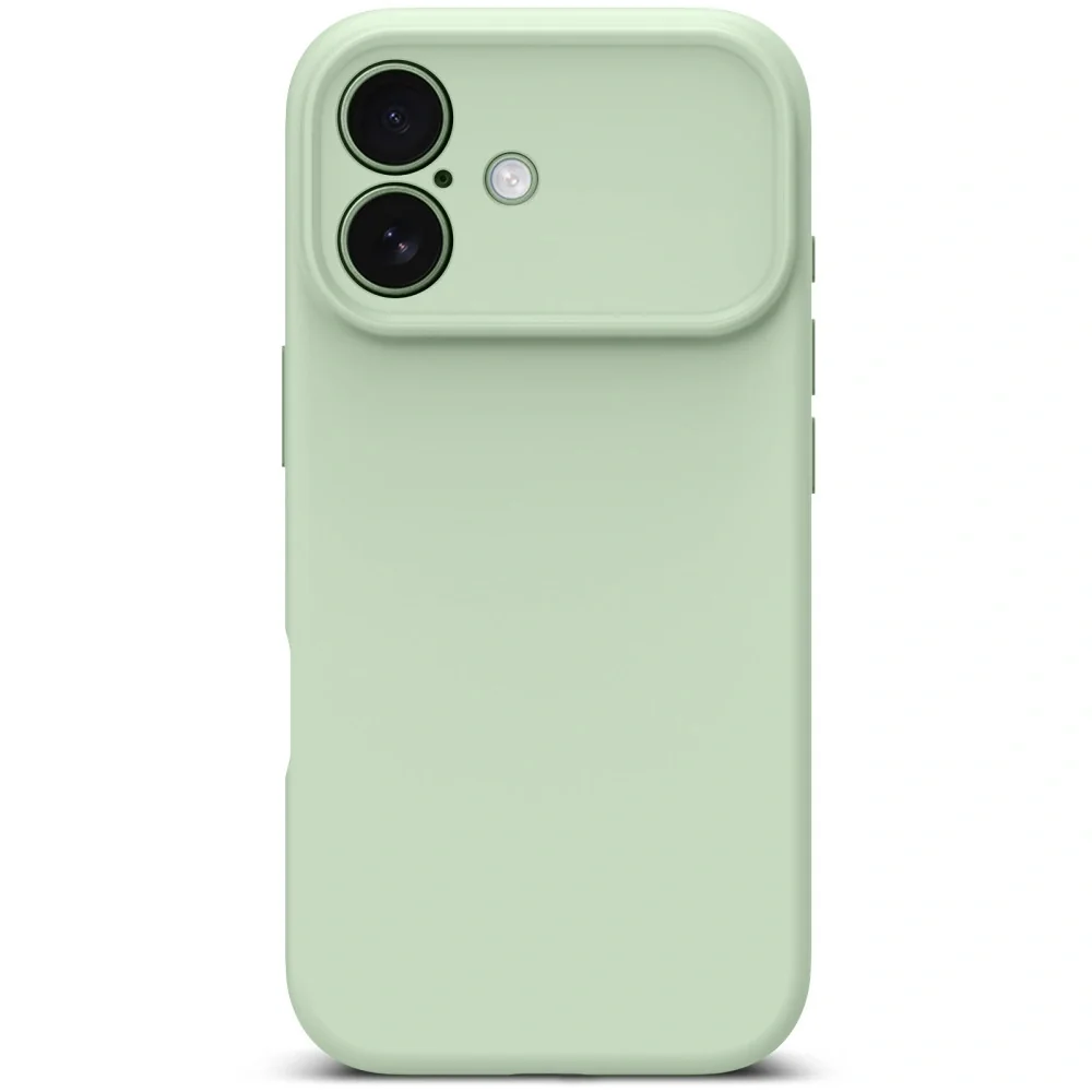 Tech-Protect Silicone MagSafe kryt na iPhone 17, zelený
