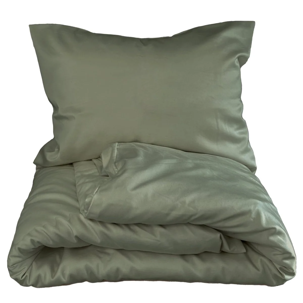 Obliečky Tencel Lyocell Iballa zelené rozmer: súprava 70 x 90 cm + 140 x 200 cm