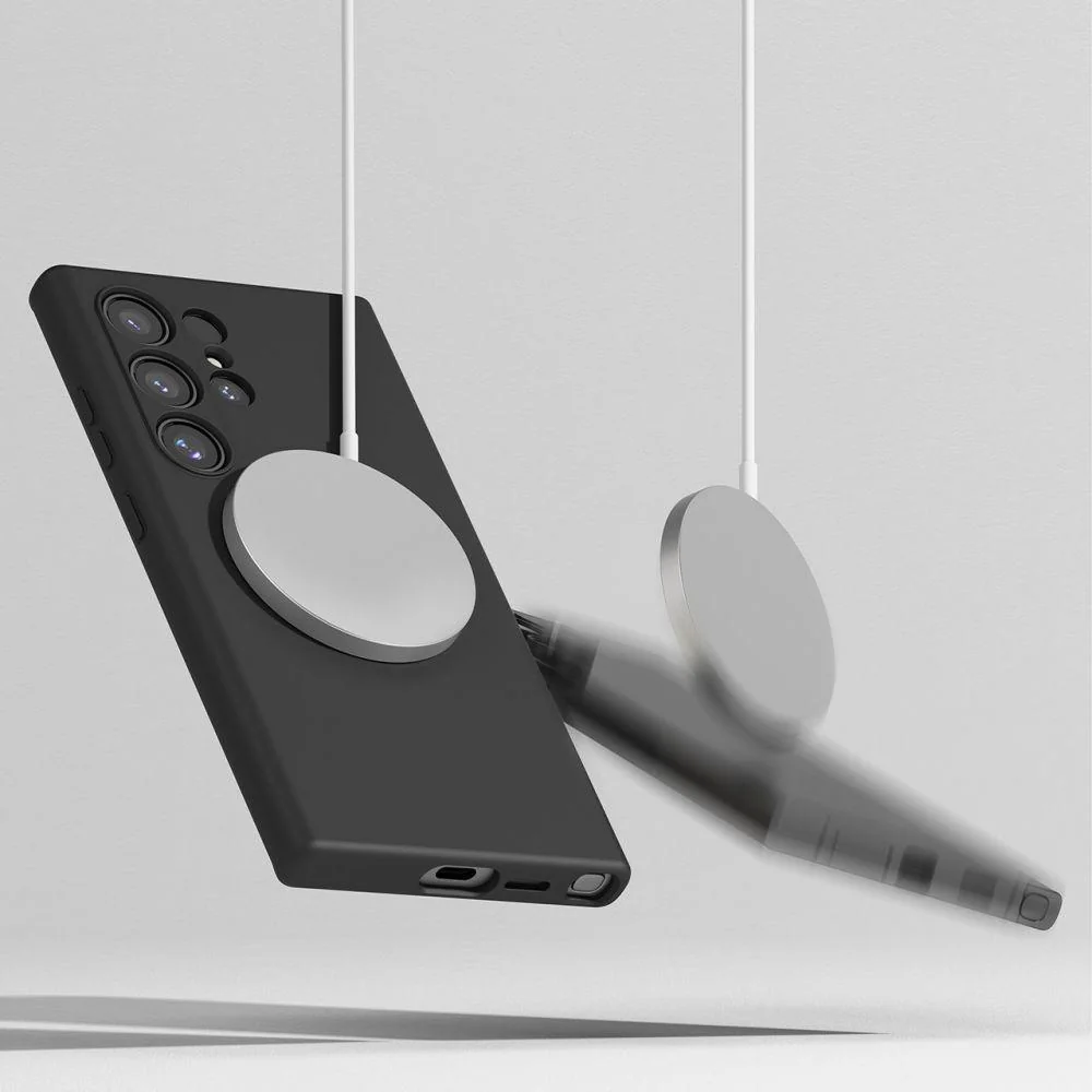 Techsuit SoftFlex MagSafe Červené púzdro