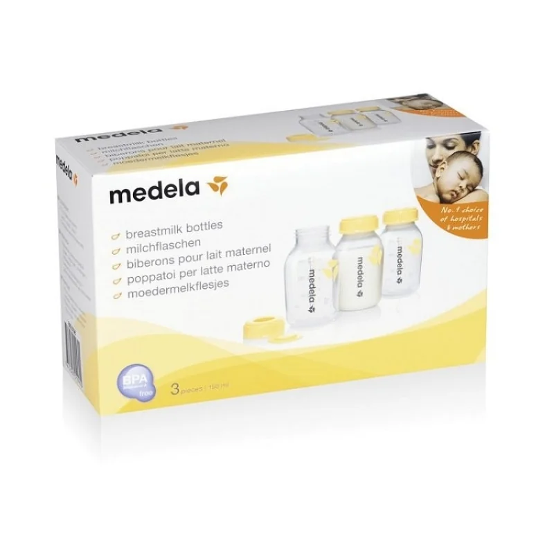 Medela Dojčenská fľaša 150 ml, 3 kusy
