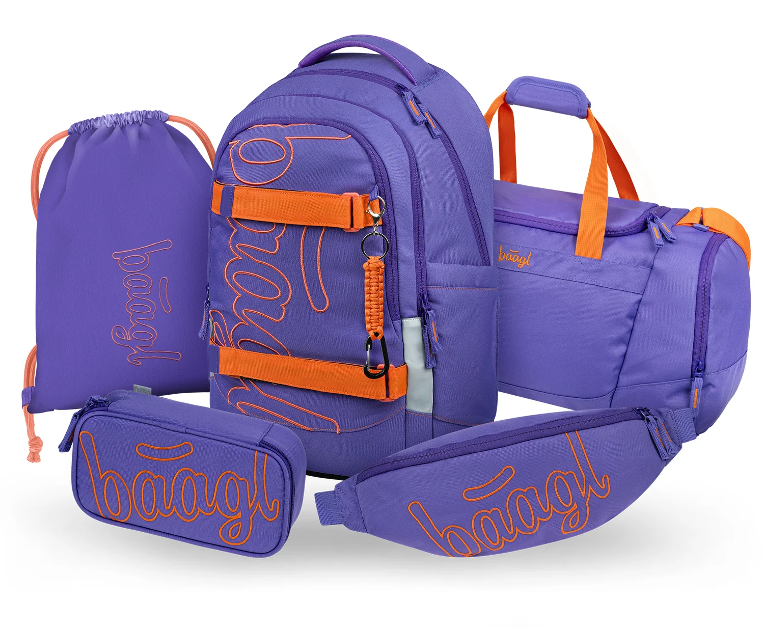 Školská sada Skate Max Orange II