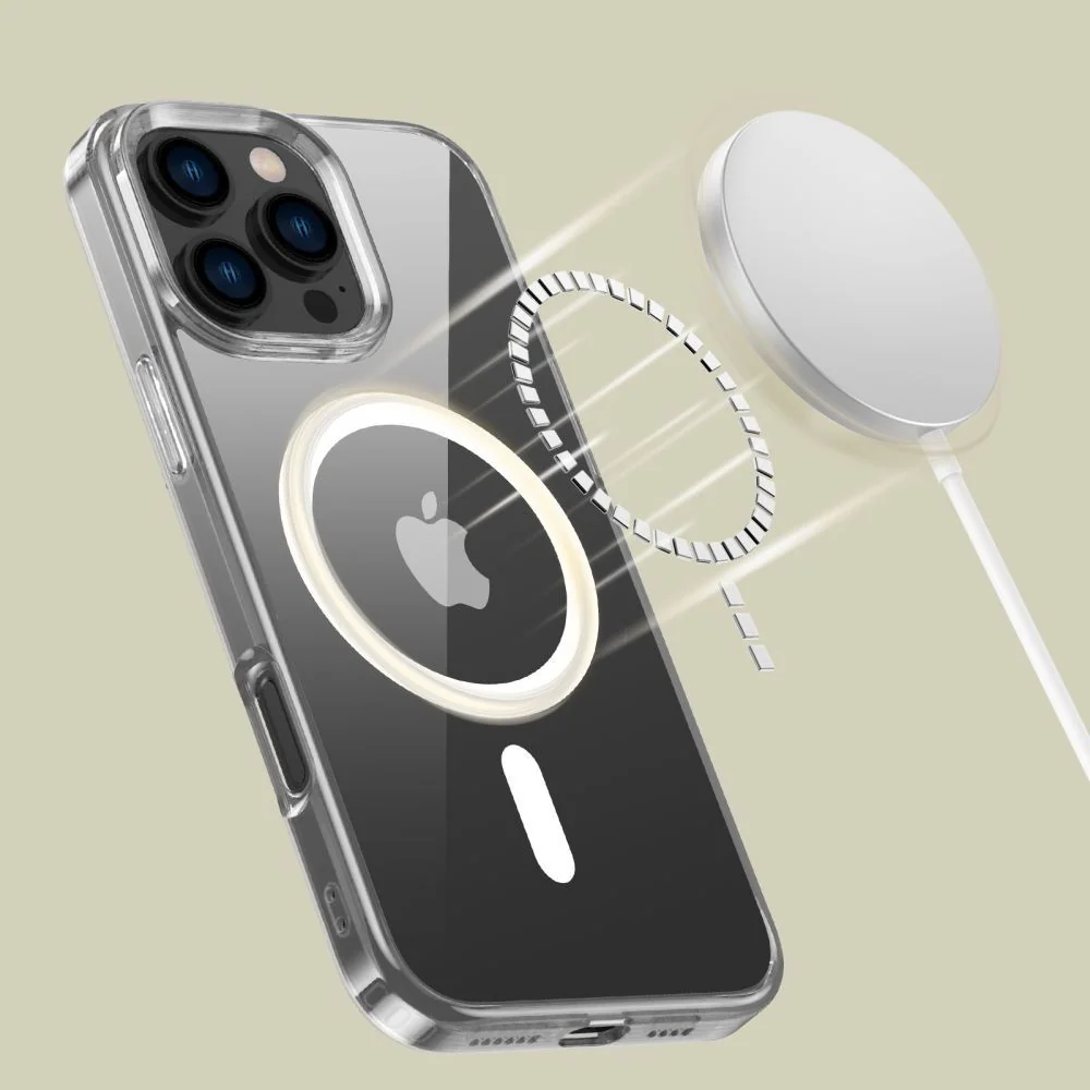 Tech-Protect Flexair Hybrid MagSafe kryt na Samsung Galaxy S24 FE, priesvitný esvitný