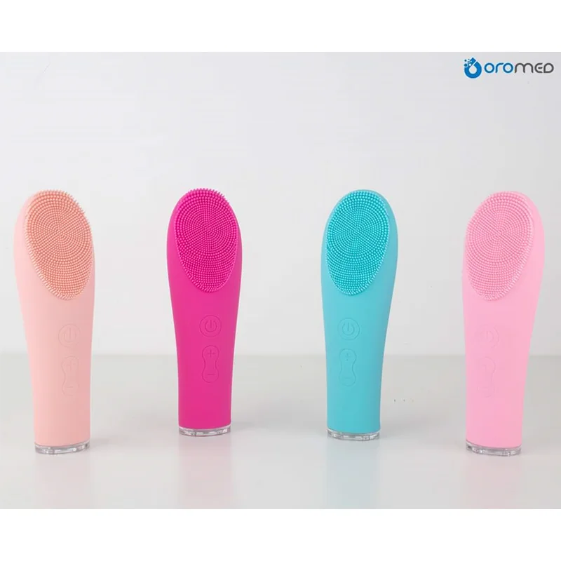 Sónická kefka na čistenie a masírovanie tváre OROMED ORO-FACE BRUSH ORANGE